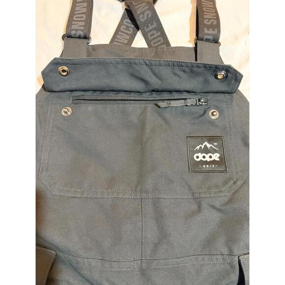 Dope Mens Notorious B.I.B Bib Snowboard Snow Pants Size Medium - Picture 4 of 15